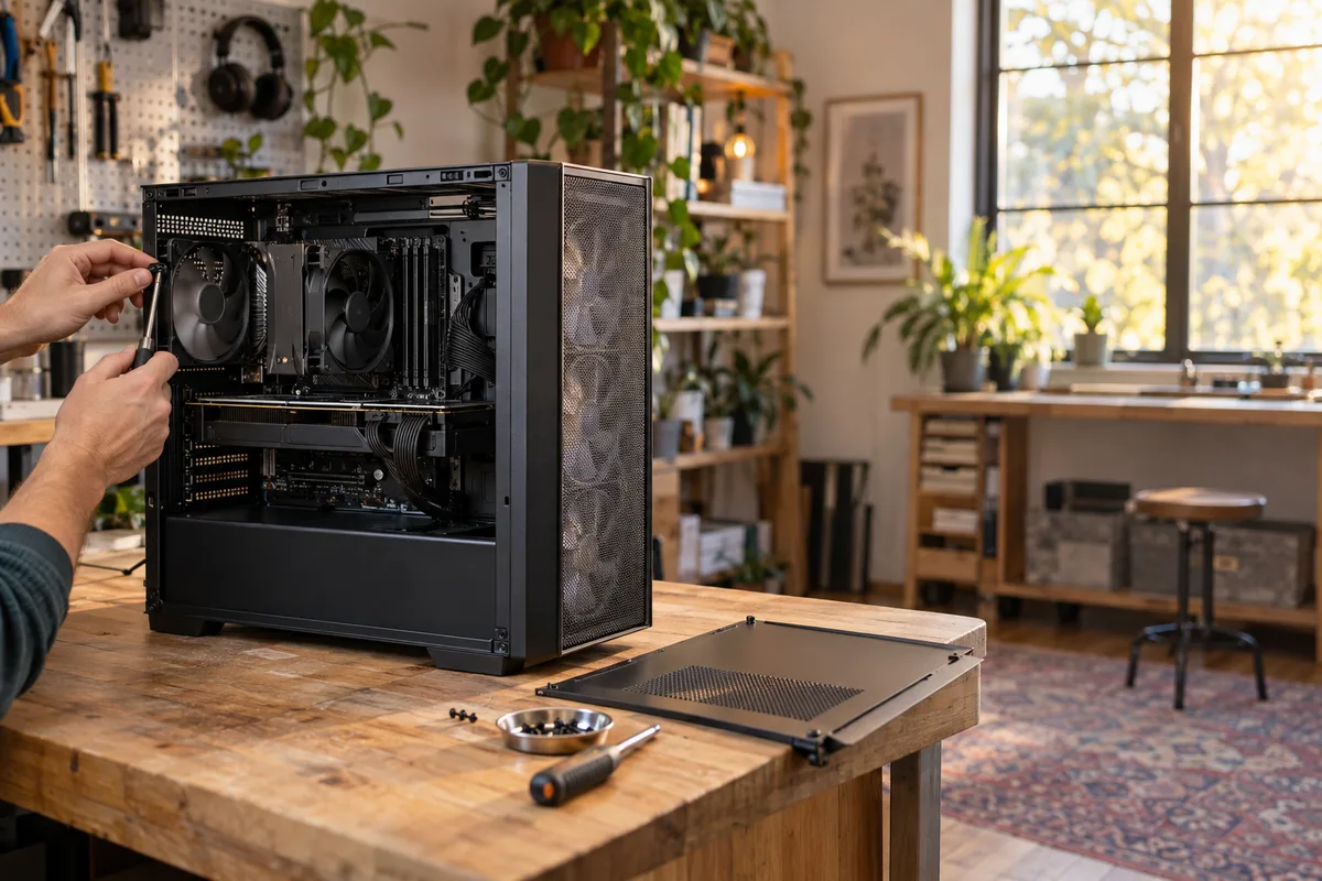 Boîtier PC gamer : flux d'air, place pour la carte graphique et bruit